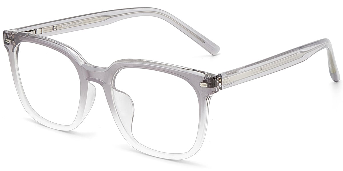 Acetate Square Frame gradient_grey