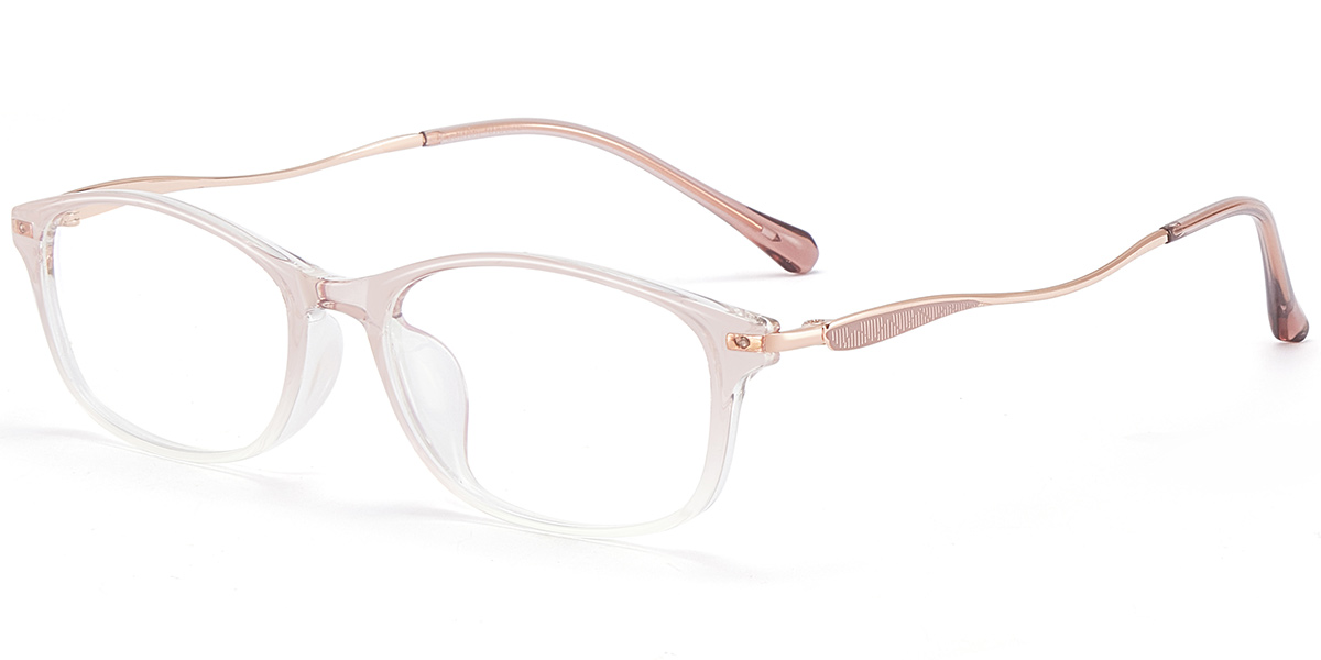 Acetate Rectangle Frame gradient_pink