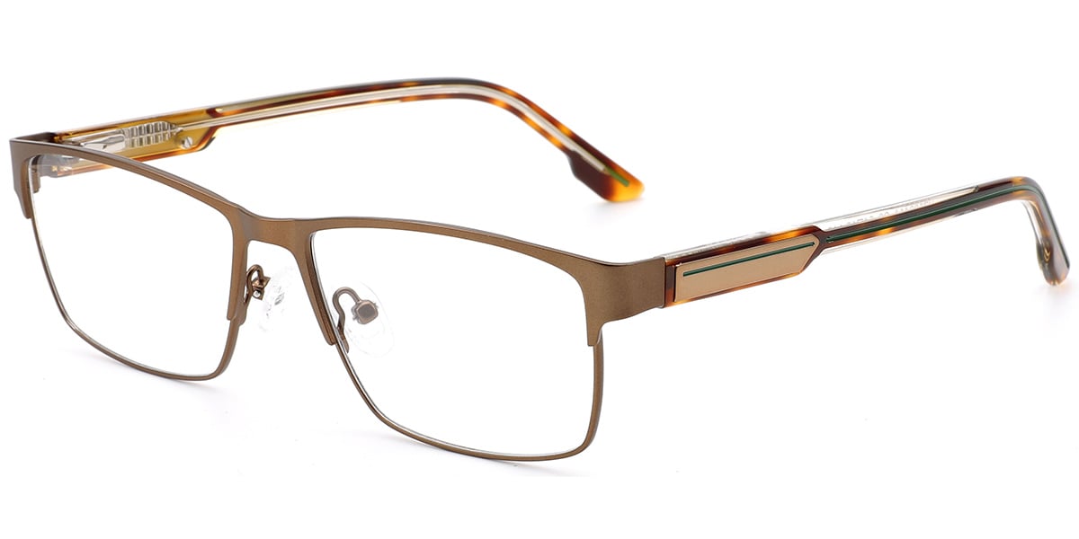 Acetate Rectangle Frame brown