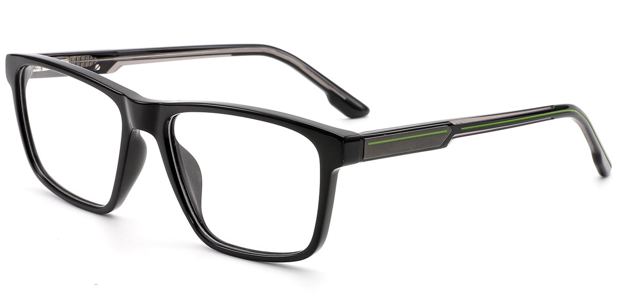Acetate Rectangle Frame black