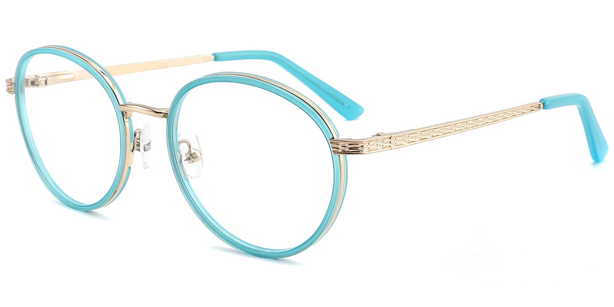 Acetate Round Frame F9743