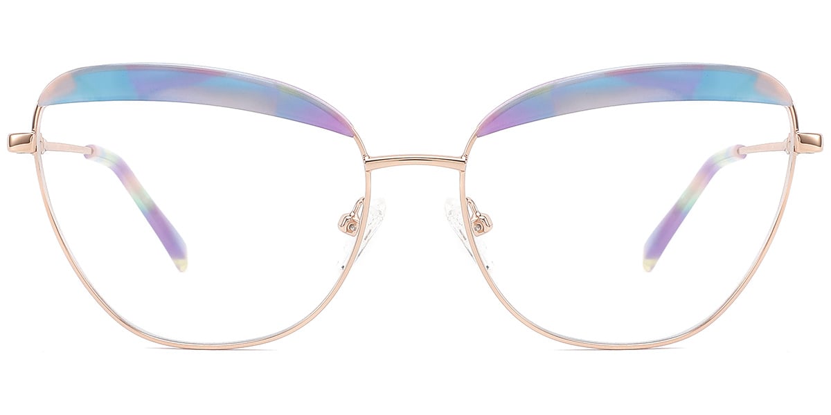 Acetate Cat Eye Frame F9753