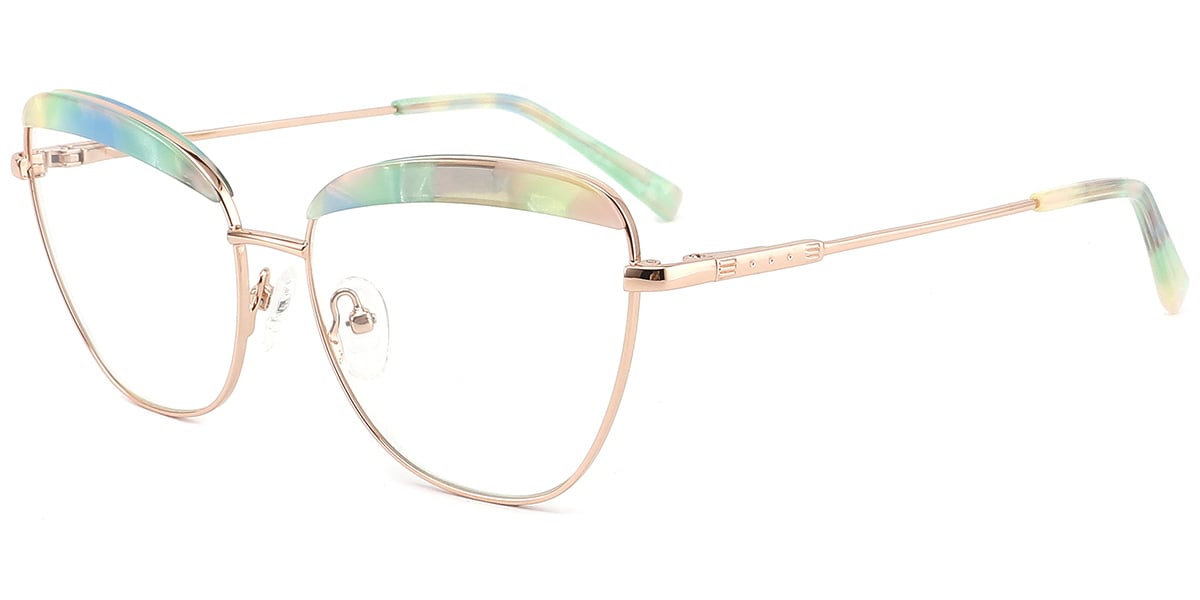 Acetate Cat Eye Frame F9753