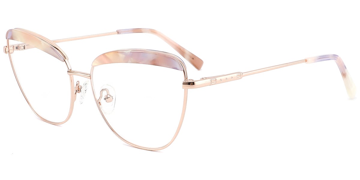 Acetate Cat Eye Frame F9753