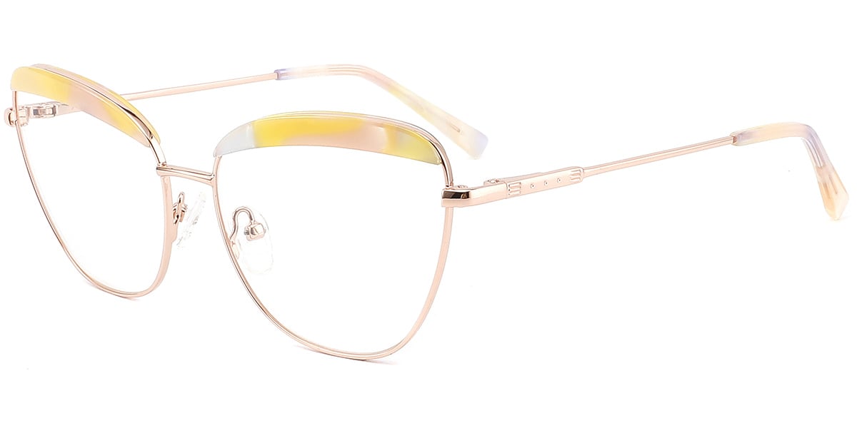 Acetate Cat Eye Frame F9753