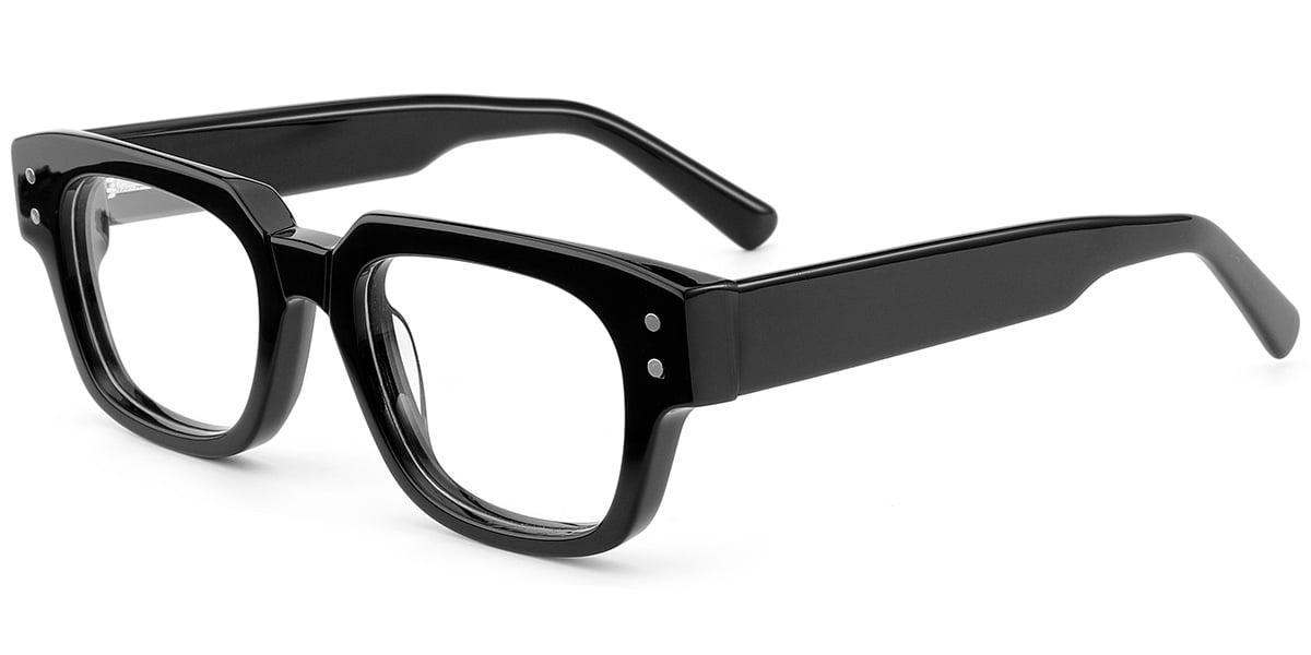 Acetate Square Frame black