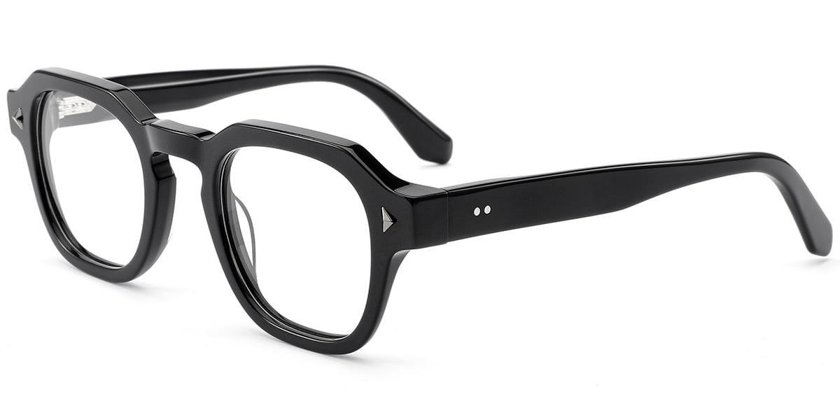 Acetate Square Frame black