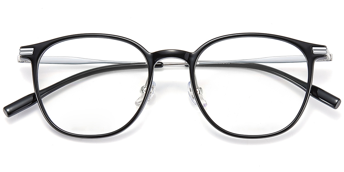 Titanium Square Frame black