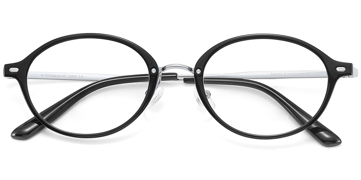 Titanium Oval Frame F9990