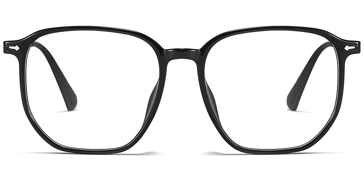 Acetate & Titanium Square Frame F9999
