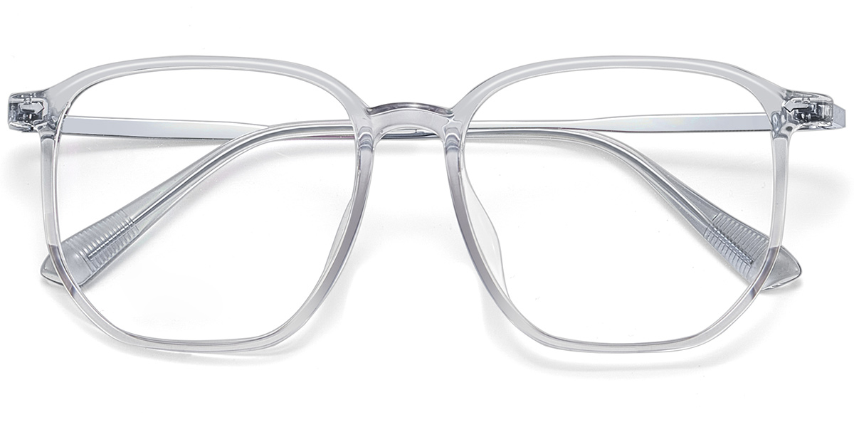 Acetate & Titanium Square Frame F9999