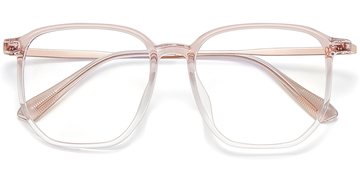 Acetate & Titanium Square Frame F9999
