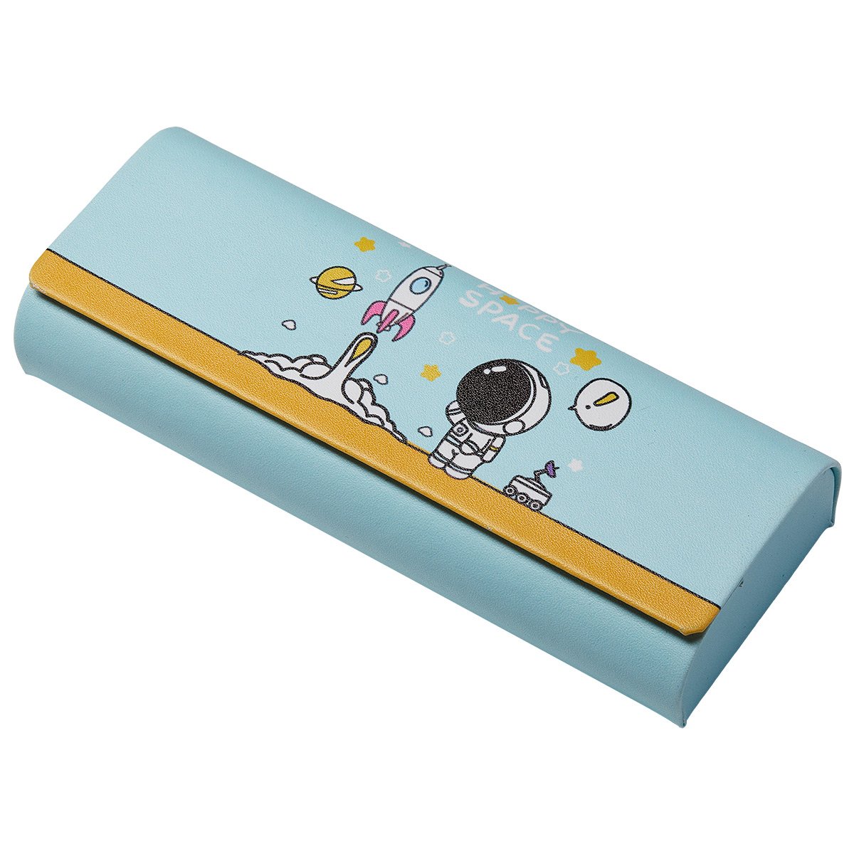 Kid's Glasses Case pattern-green