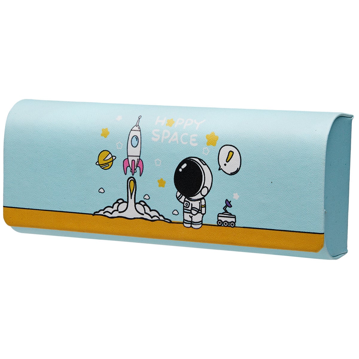 Kid's Glasses Case pattern-green