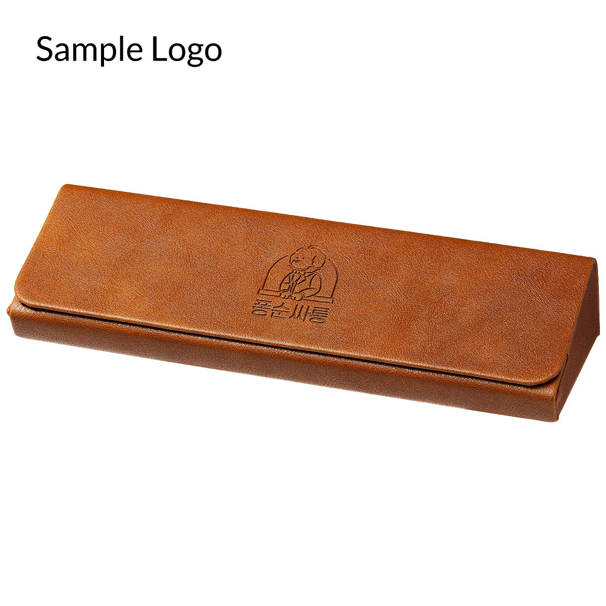 Glasses Case pattern-brown