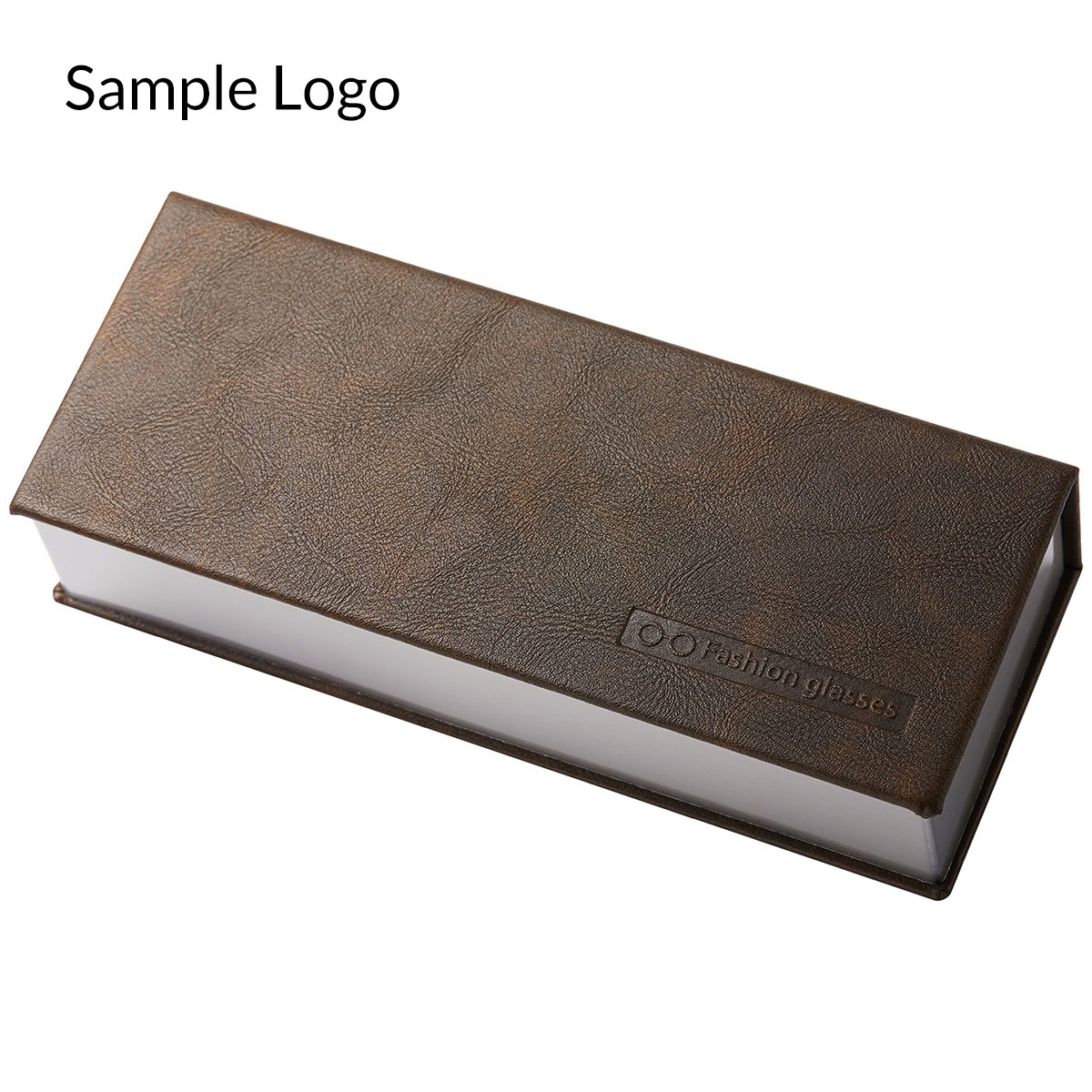 Glasses Case pattern-brown