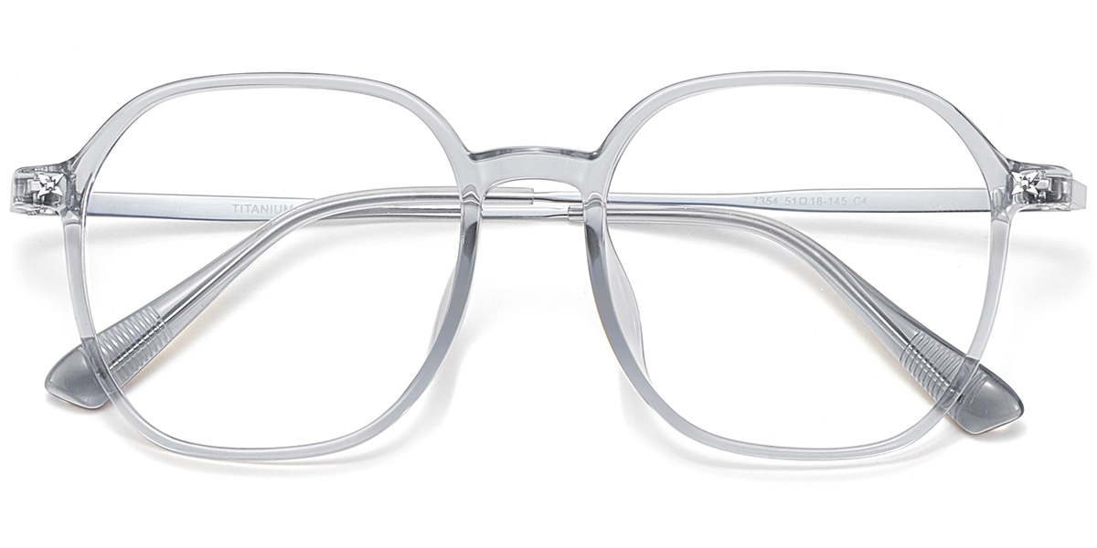Acetate & Titanium Square Reading Glasses RF10001