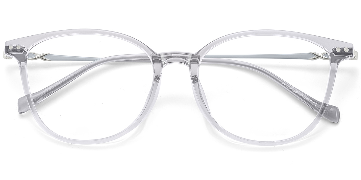 Acetate & Titanium Square Reading Glasses RF10053