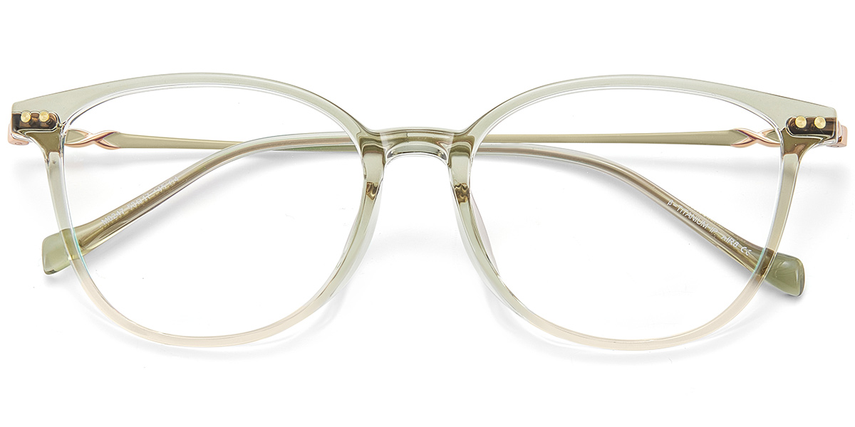 Acetate & Titanium Square Reading Glasses RF10053