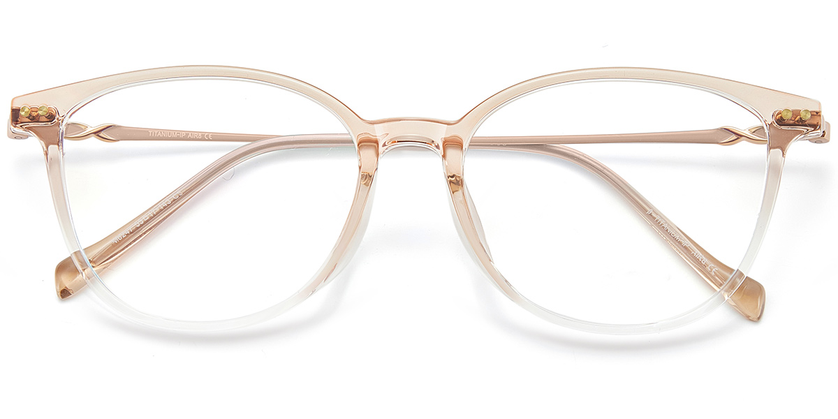 Acetate & Titanium Square Reading Glasses RF10053