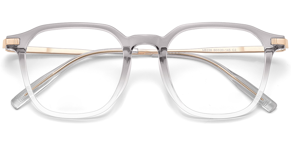 Acetate & Titanium Square Reading Glasses RF10054