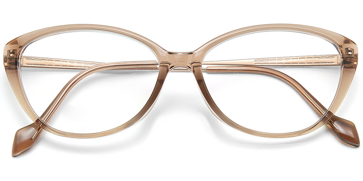 Acetate & Titanium Cat Eye Reading Glasses RF10057