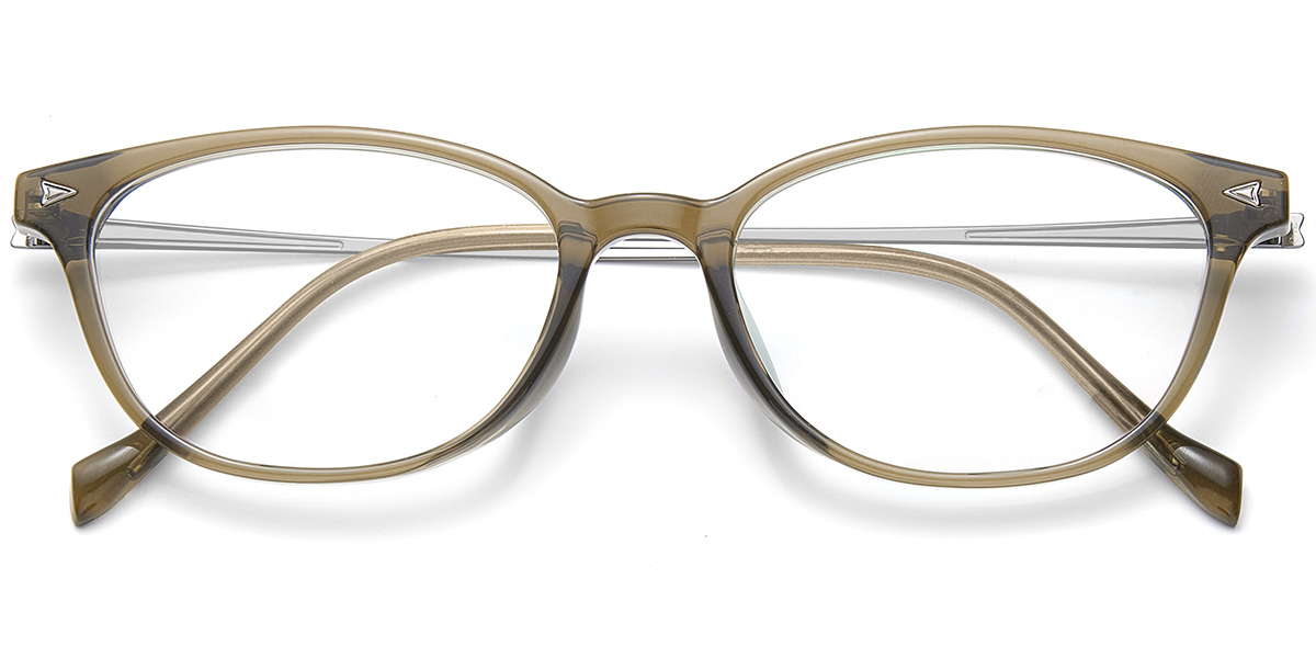 Acetate & Titanium Rectangle Reading Glasses RF10060