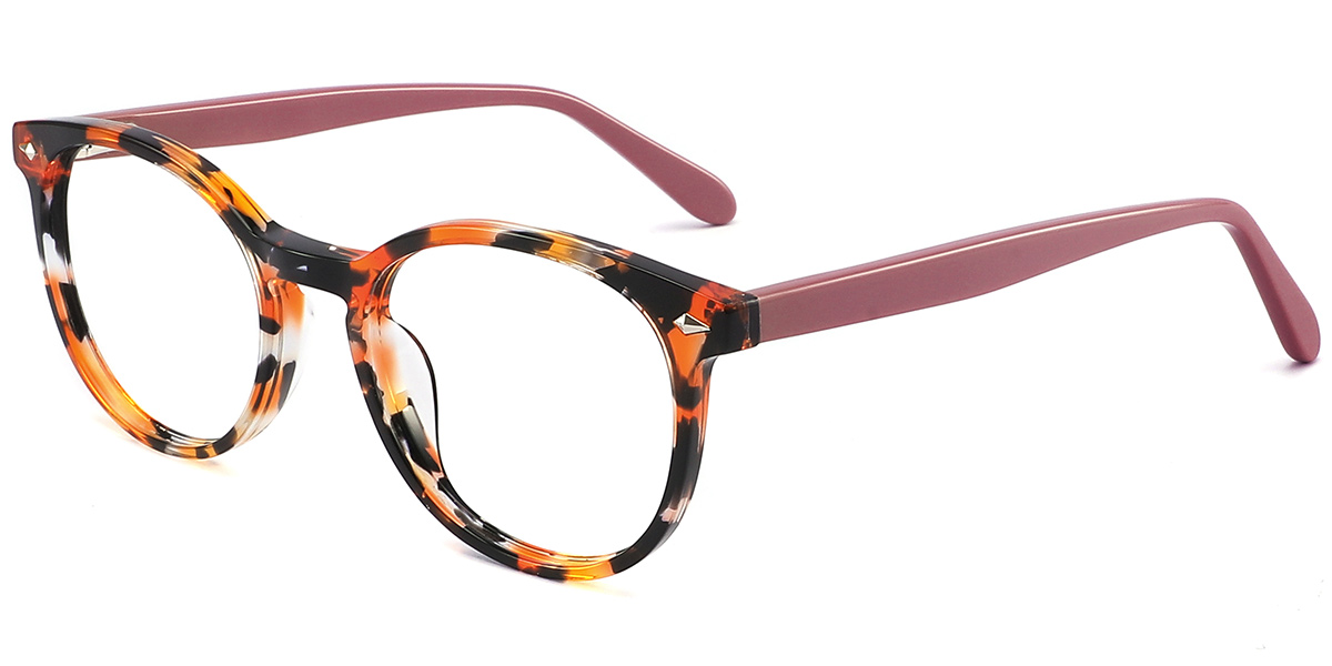 Acetate Round Reading Glasses RF10442