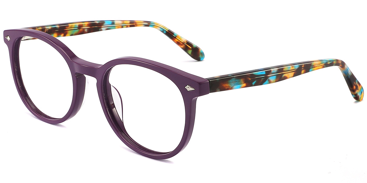 Acetate Round Reading Glasses RF10442