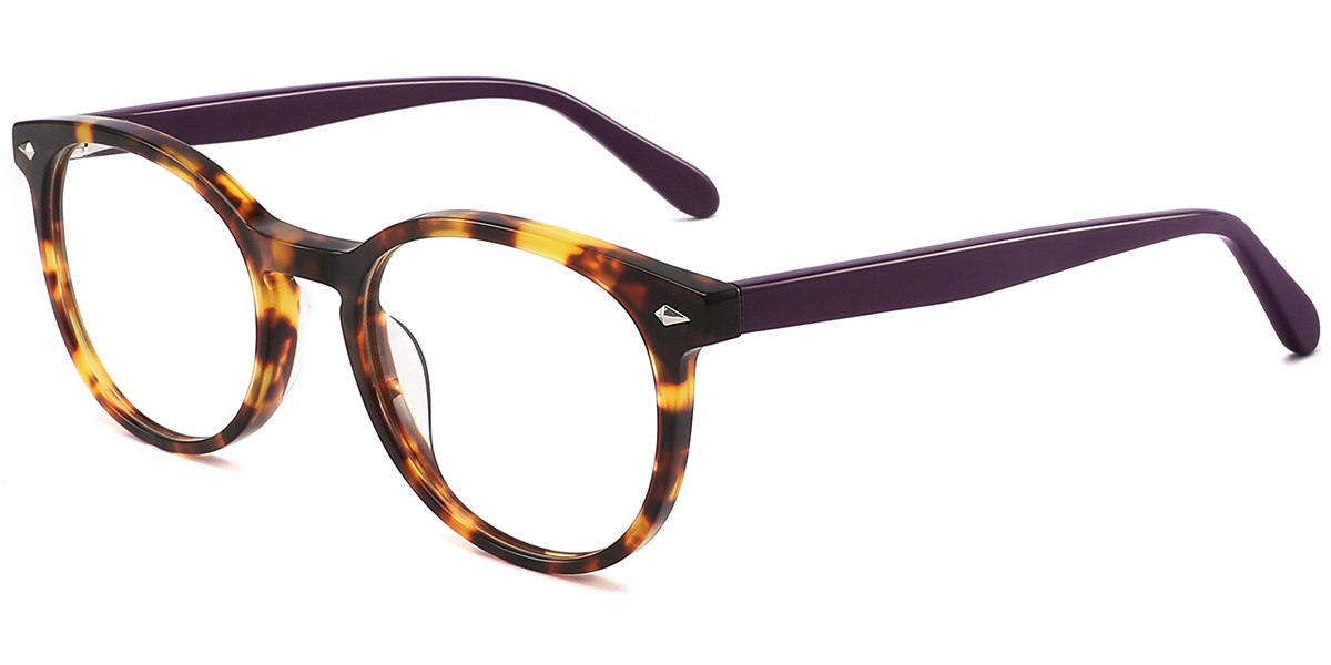 Acetate Round Reading Glasses RF10442