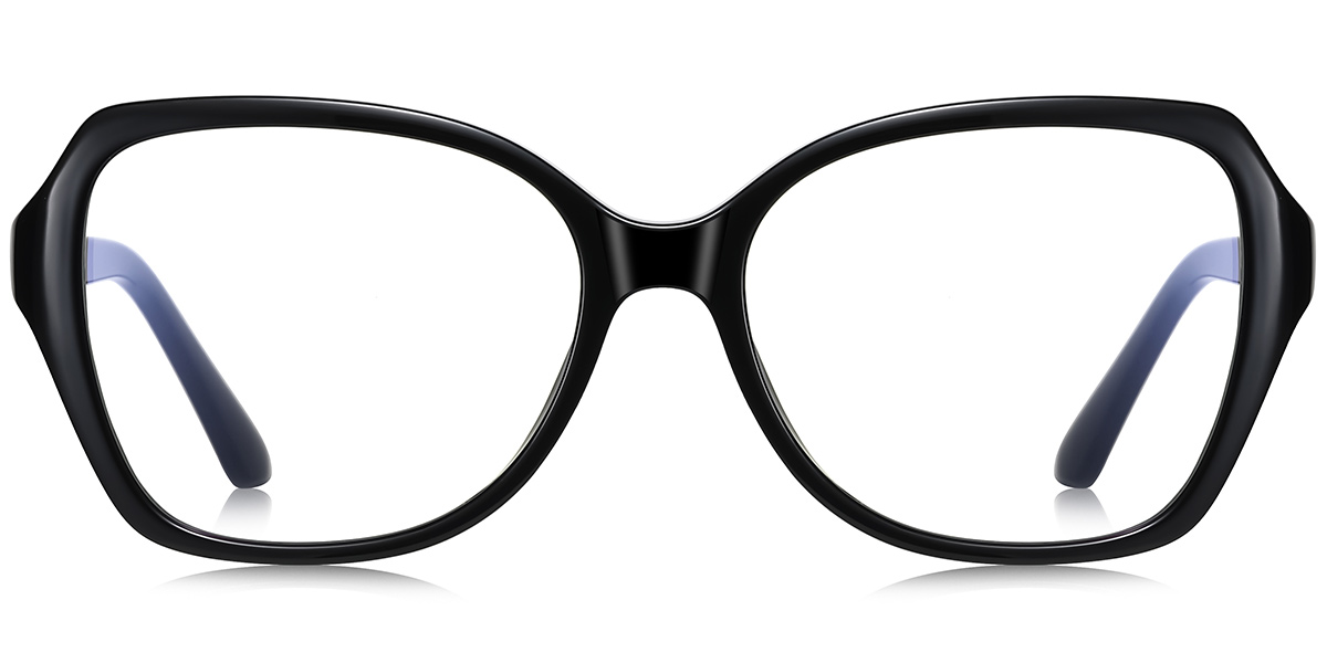 Square Reading Glasses black