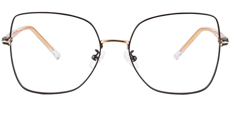 Butterfly Reading Glasses black-gold