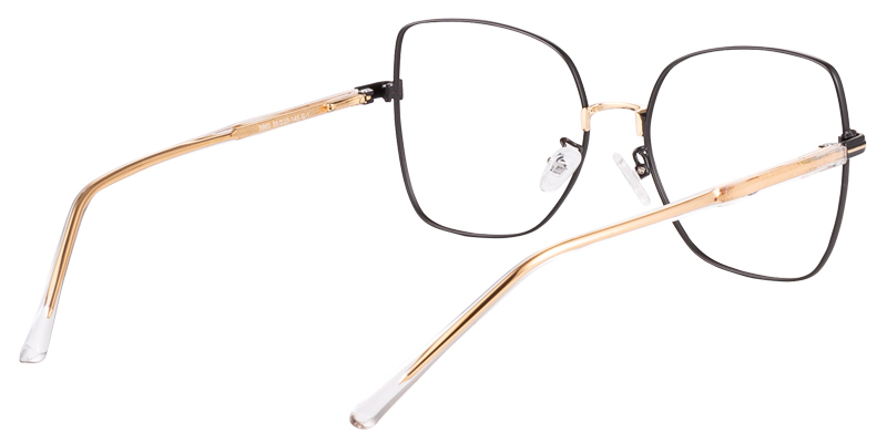 Butterfly Reading Glasses black-gold