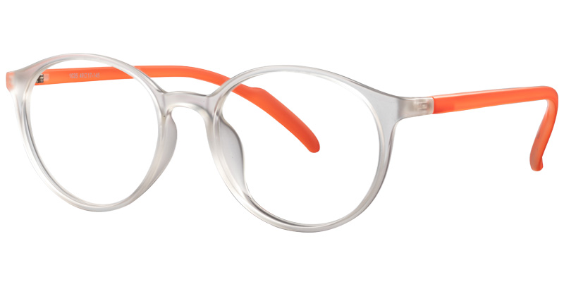 Round Reading Glasses translucent