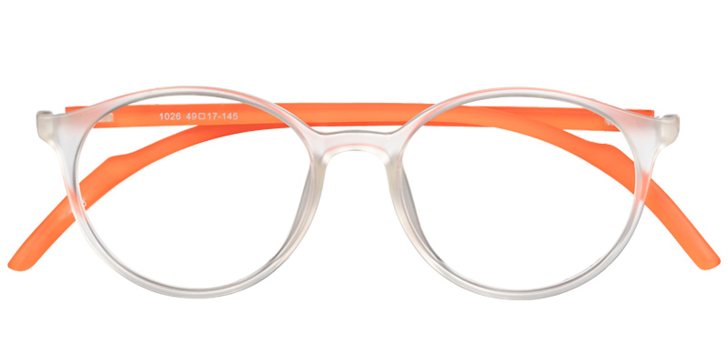 Round Reading Glasses translucent