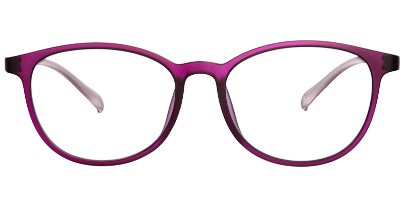 Square Reading Glasses purple