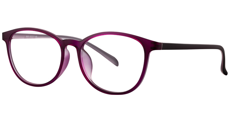 Square Reading Glasses purple