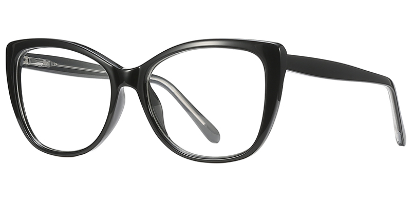 Square Reading Glasses black