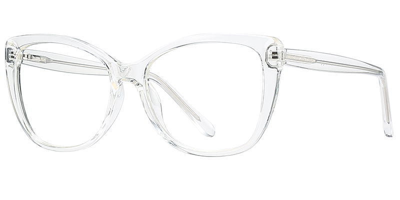 Square Reading Glasses translucent