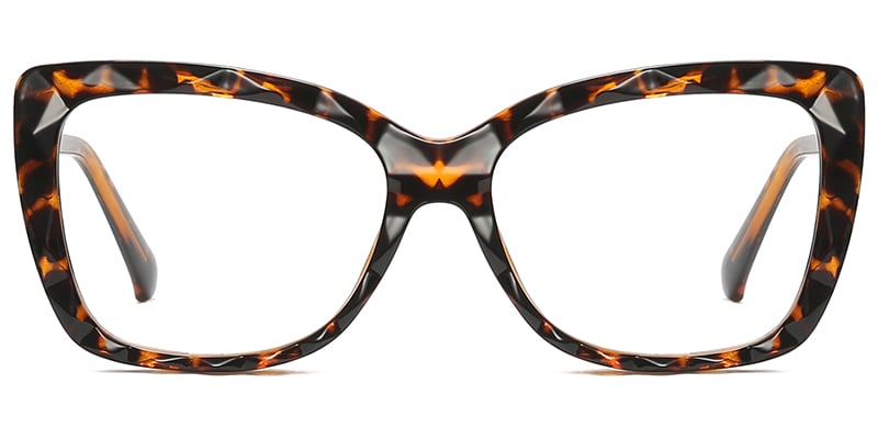 Square Butterfly Reading Glasses tortoiseshell