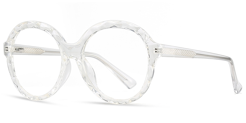 Round Reading Glasses translucent