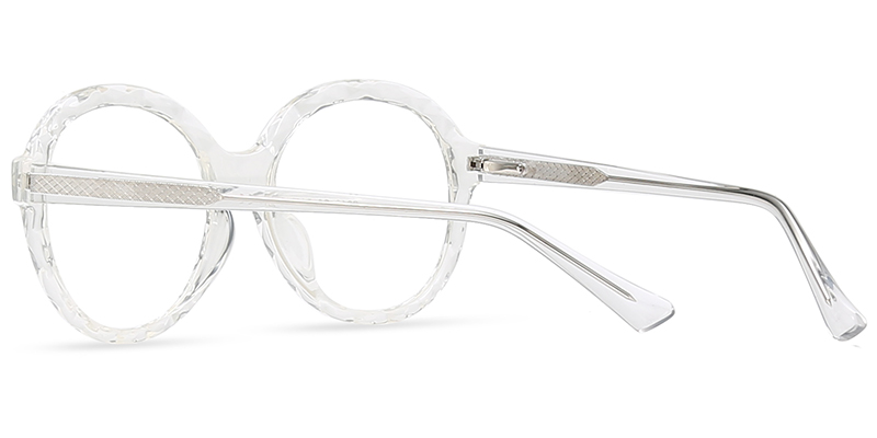 Round Reading Glasses translucent