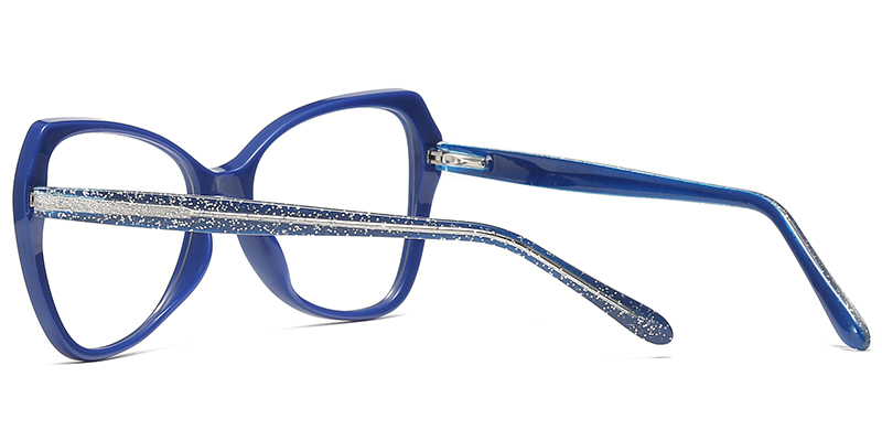 Butterfly Reading Glasses blue