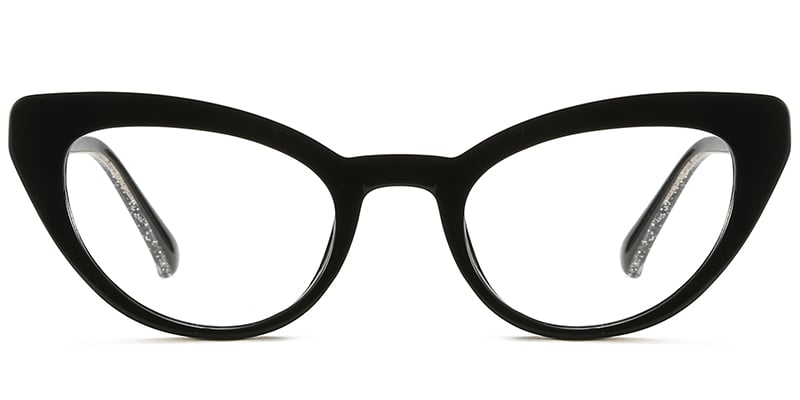 Cat Eye Reading Glasses black