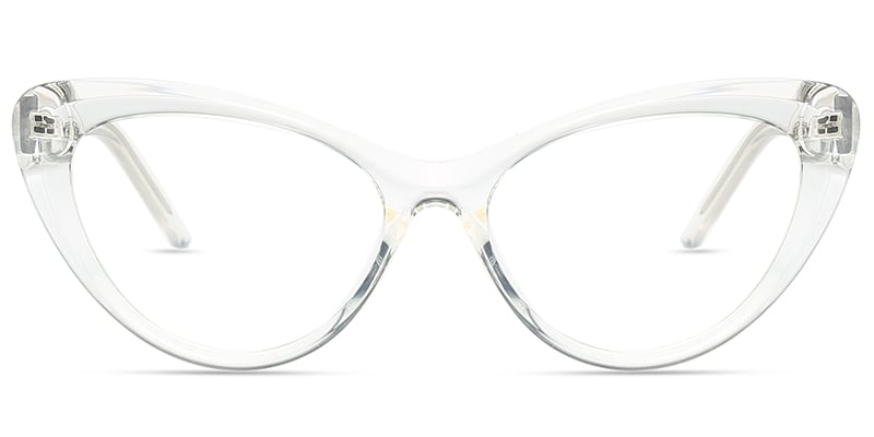 Cat Eye Reading Glasses translucent