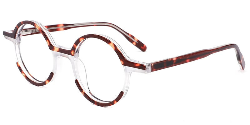 Acetate Round Reading Glasses tortoiseshell