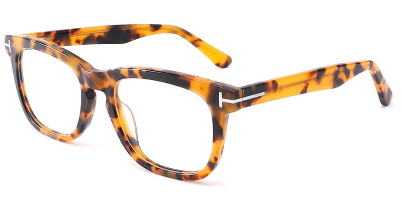 Acetate Rectangle Reading Glasses tortoiseshell