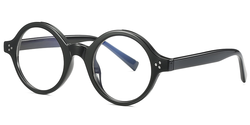 Round Reading Glasses bright_black