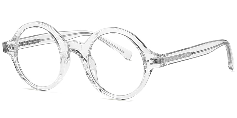 Round Reading Glasses translucent