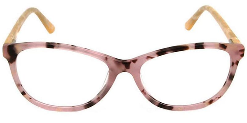 Acetate Cat Eye Reading Glasses pattern-pink